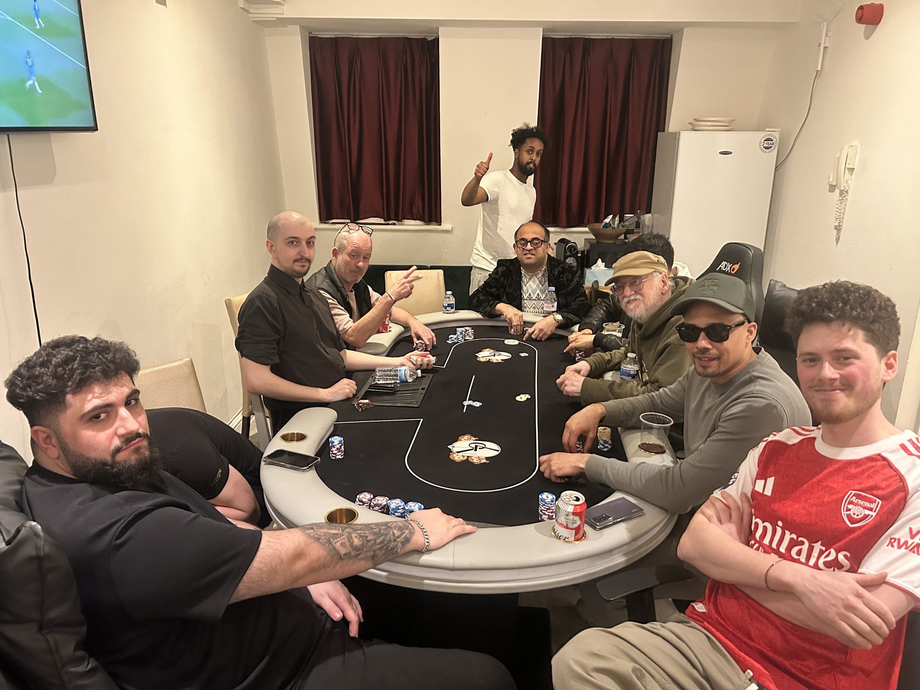 Cash game action
